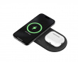 Boost Charge Pro 2-in-1 Qi2 Magnetisk Ladeplade - Sort