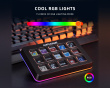 AMPLIGAME D6 Stream Controller - Streaming Deck - Sort