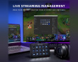AMPLIGAME D6 Stream Controller - Streaming Deck - Sort