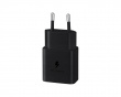 Oplader USB-C 15W med 1m Ladekabel - Sort