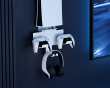 Vægbeslag til PS5 / PS5 Slim - Hvid