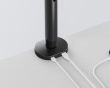 Flexy Monitor Arm 11kg USB-Ports 17”-35” Sort - Skærmstativ