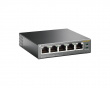 SG1005P Metal Switch 5-Ports Unmanaged (4-PoE), 10/100/1000Mbps