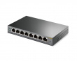 SG108PE Metal 8-Port Gigabit Switch med 4-Port PoE+, 10/100/1000Mbps