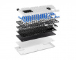 PCMK 2 HE TKL Mekanisk Tastatur ISO - Hvid