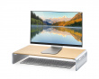 Træ Monitor Stand - Docking Station
