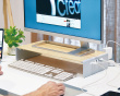 Træ Monitor Stand - Docking Station