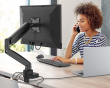 Ergonomic Monitor Mount med Dock - Skærmstativ