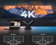Ergonomic Dual Monitor Mount - 10-in-1 Dock - Skærmstativ - 2 Skærme