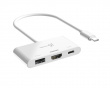 USB-C til 4K HDMI Adapter - USB-A - USB-C 100W PD