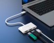 USB-C til 4K HDMI Adapter - USB-A - USB-C 100W PD