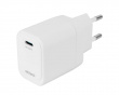 20W USB-C Vægoplader - Hvid