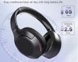 X3 Bluetooth ANC Høretelefoner Over-Ear - Sort