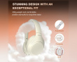 X3 Bluetooth ANC Høretelefoner Over-Ear - Hvid