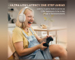 X3 Bluetooth ANC Høretelefoner Over-Ear - Hvid