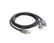 HDMI til DisplayPort Kabel 4K Sort - 1.8m