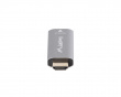 HDMI til DisplayPort Adapter 4K - Silver