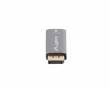 DisplayPort til HDMI Adapter 4K - Silver