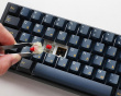 One 3 Pro Mini Nazca Line RGB Tastatur [MX2A Speed Silver] - Sort