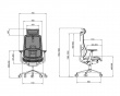 NeoXL Ergonomisk Kontorstol – Sort