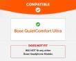 Bose QC Ultra Ørepuder - White Smoke
