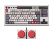 Retro Mechanical Keyboard - Trådløst Tastatur ISO Nordic - N Edition