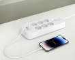 Strømudtag med Overspændingsbeskyttelse - 6 porte - USB-C PD