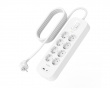 Strømudtag med Overspændingsbeskyttelse - 8 porte - USB-C PD