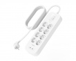 Strømudtag med Overspændingsbeskyttelse - 8 porte - Dual USB-C PD
