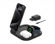 Boost Charge Qi2 15W Magnetisk 3-in-1 Ladeplade - Sort