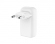 Boost Charge 65W USB-C Vægoplader - 3 port - Hvid