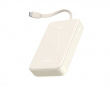 Powerbank med indbygget Kabel 20000 mAh