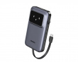 Uno Powerbank med indbygget USB-C Kabel 10000 mAh