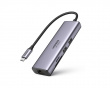 Multifunktions USB-C Adapter med Ethernet Interface
