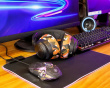 FreeZe Nova Pro Wireless Ørepuder - Orange Prism