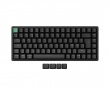 K2 HE Trådløst QMK Tastatur [Gateron 2.0 Purple Magnetic Switch] - Sort