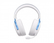 V9 Pro Trådløst Headset - Hvid/Blå