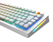 Aura V3 Keycaps Hvid - Nordic ISO