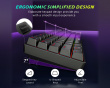 AmpliGame GK1 ANSI Gaming Tastatur - Sort
