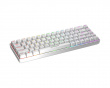 AmpliGame GK1W ANSI Gaming Tastatur - Hvid