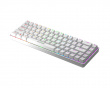 AmpliGame GK1W ANSI Gaming Tastatur - Hvid