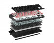 Xboard MS TKL Tastatur ISO - Sort
