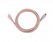 USB-C Ladekabel 60W Silikone - Lyserød - 1,5m