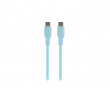 USB-C Ladekabel 60W Silikone - Turkis - 1,5m