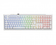 One X Fullsize Trådløst Gaming Tastatur - Hvid