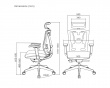 Nexus Premium Kontorstol - Sort