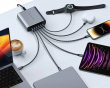 200W PD USB-C GaN Oplader - 6 porte