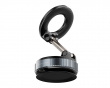 Vakuum Telefonholder med magnetisk ring - Sort