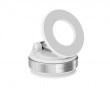 Vakuum Telefonholder med magnetisk ring - Hvid