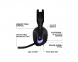 G522 Lightspeed Trådløs Gaming Headset - Sort